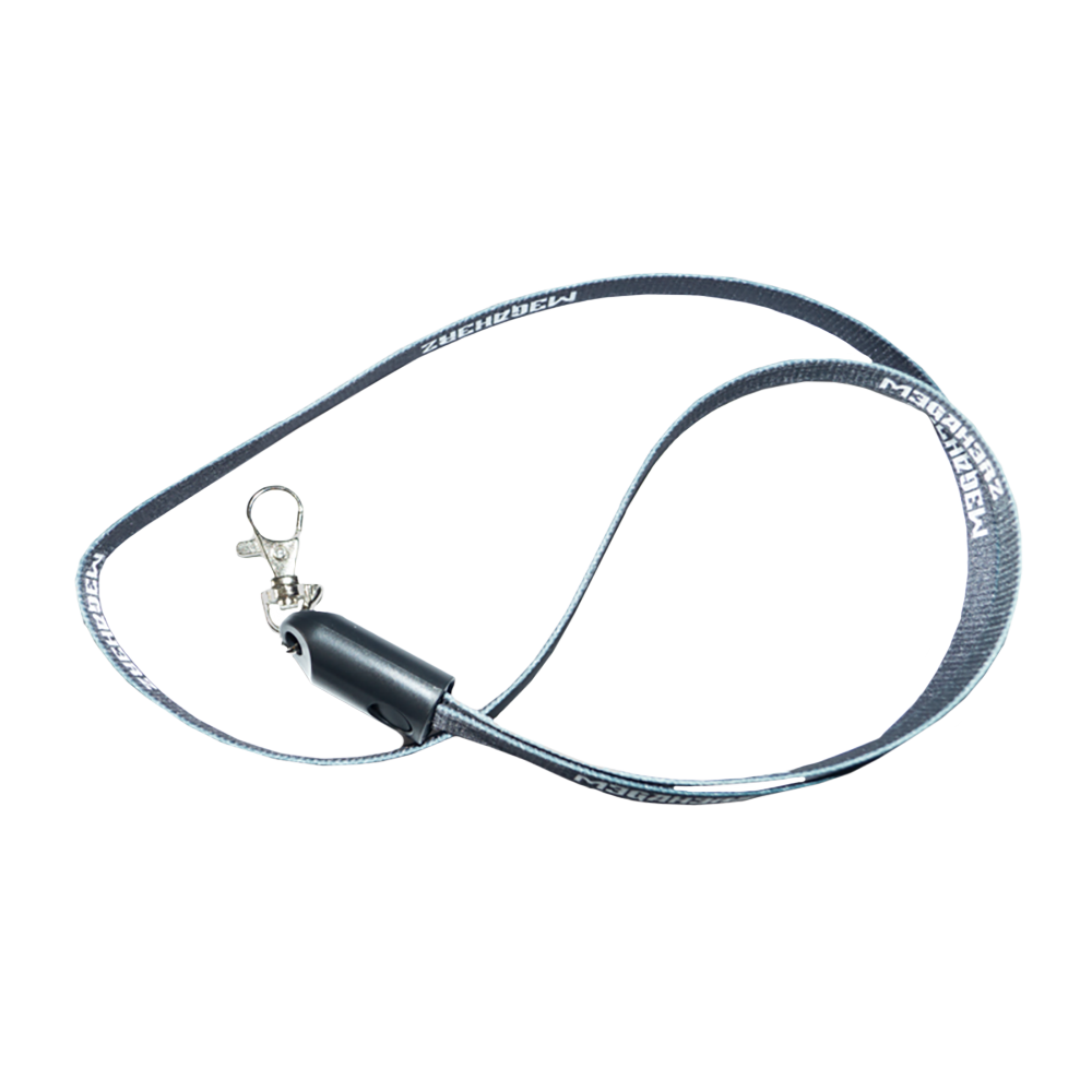 'MEGAHERZ' Schlüsselband + integriertem Ladekabel