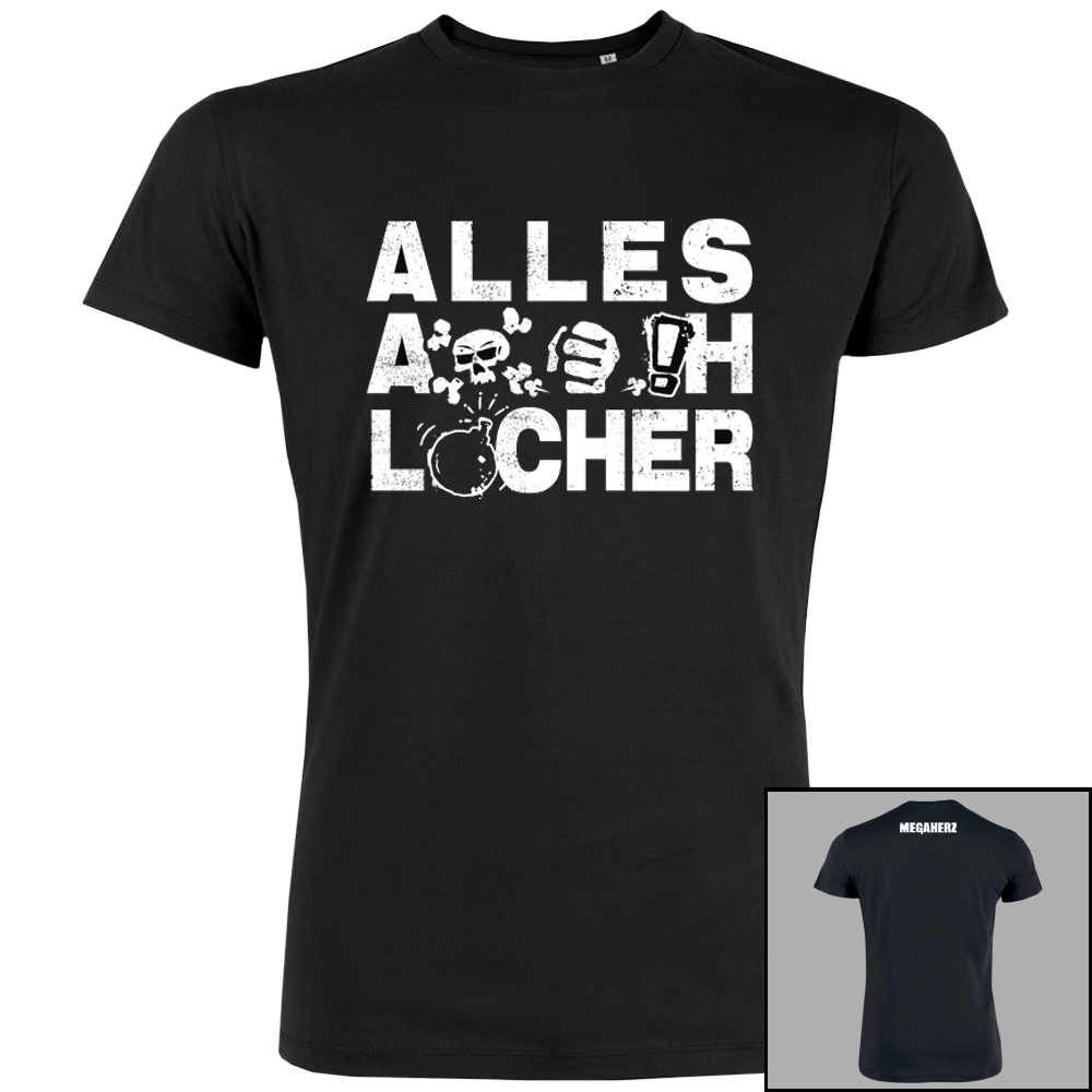 'Alles Arschlöcher' Unisex Shirt